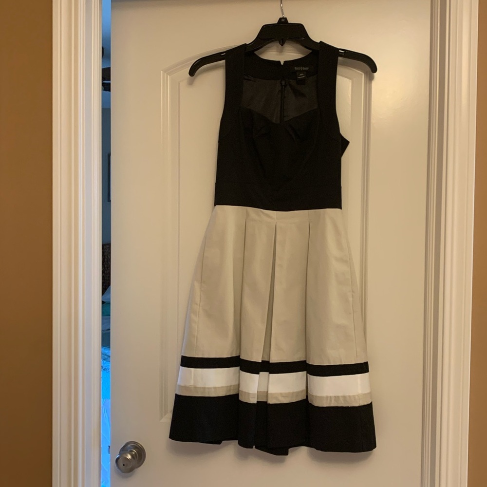White House Black Market pleated dress